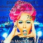 Pixie Presents: Cabaret with drag queen Electric Blue