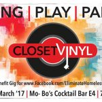 Party "Closet Vinyl" | Benefit Gig for Eliminate Homelessness Campaign