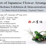 ‘Ikebana’ Japanese Flower Arrangement Exhibition & Demonstration