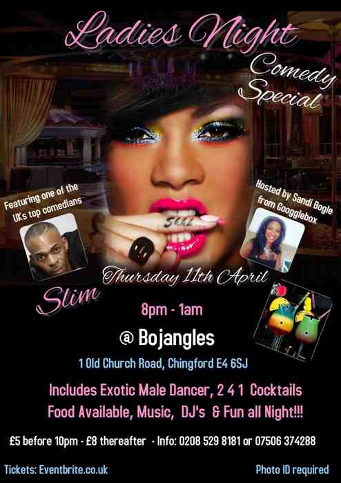 Ladies Night at Bojangles - Comedy Special