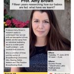 Talk by Professor Amy Brown, hosted by La Leche League Waltham Forest