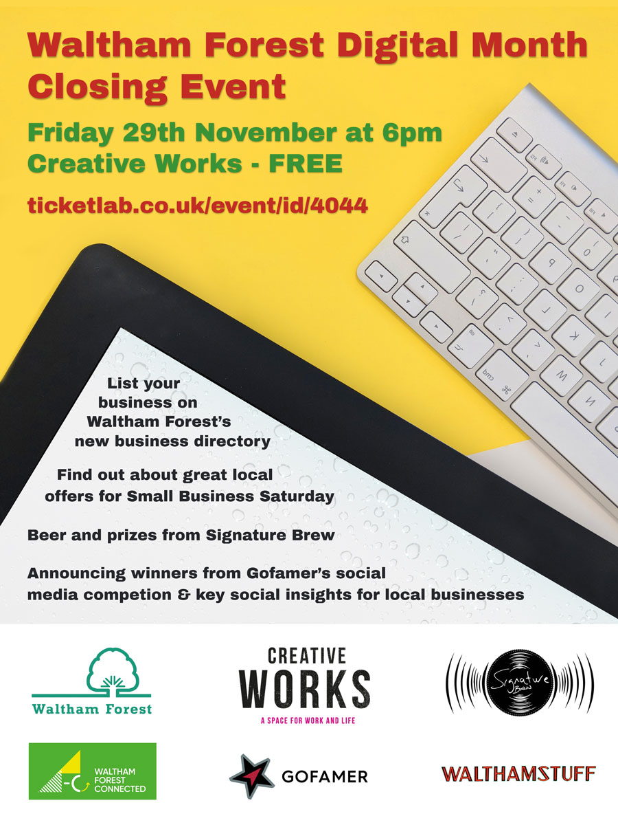 Waltham Forest Digital Month  2019 closing event