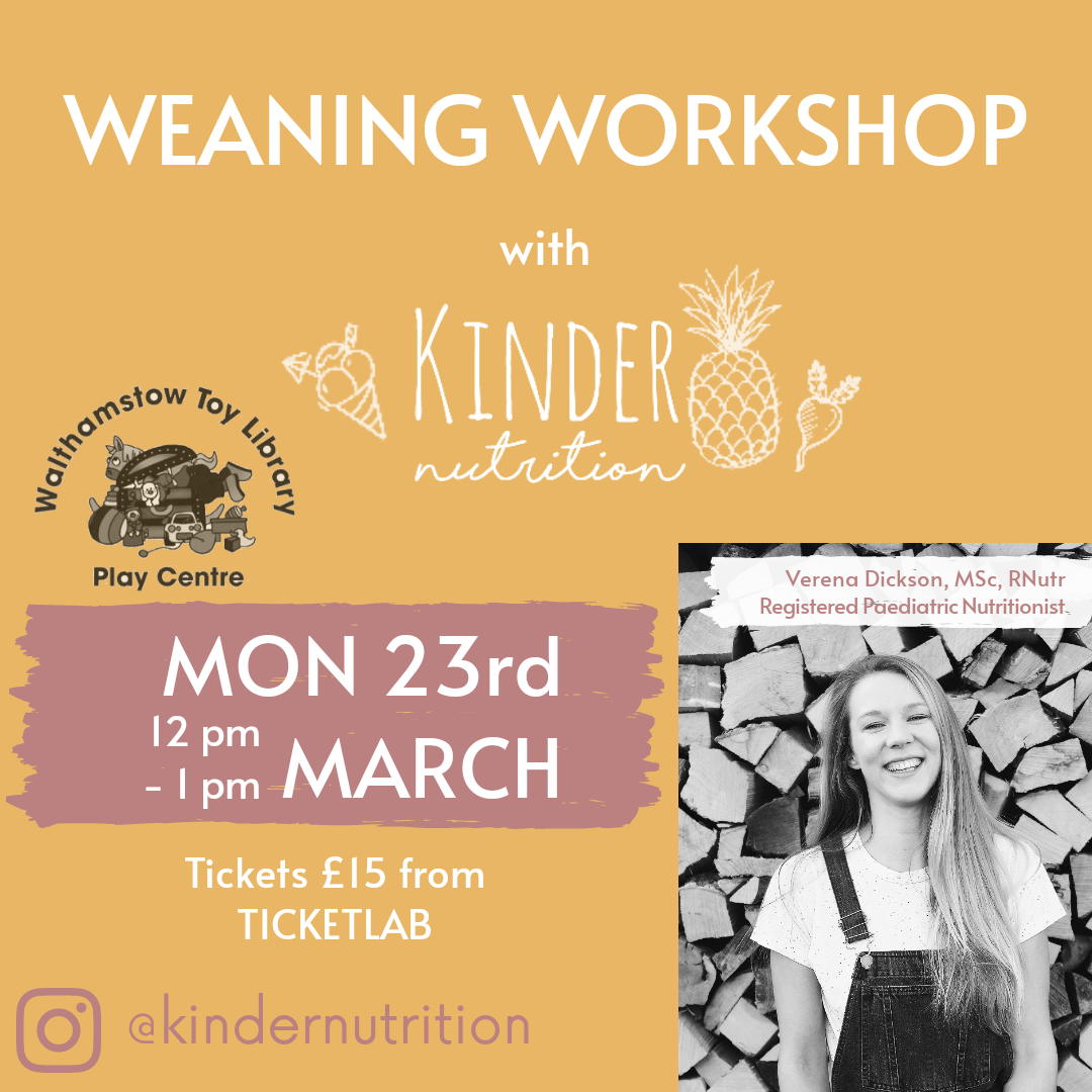Weaning Workshop with Kinder Nutrition