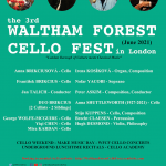 The 3rd WALTHAM FOREST CELLO FEST 2021 in London - Make Music Day