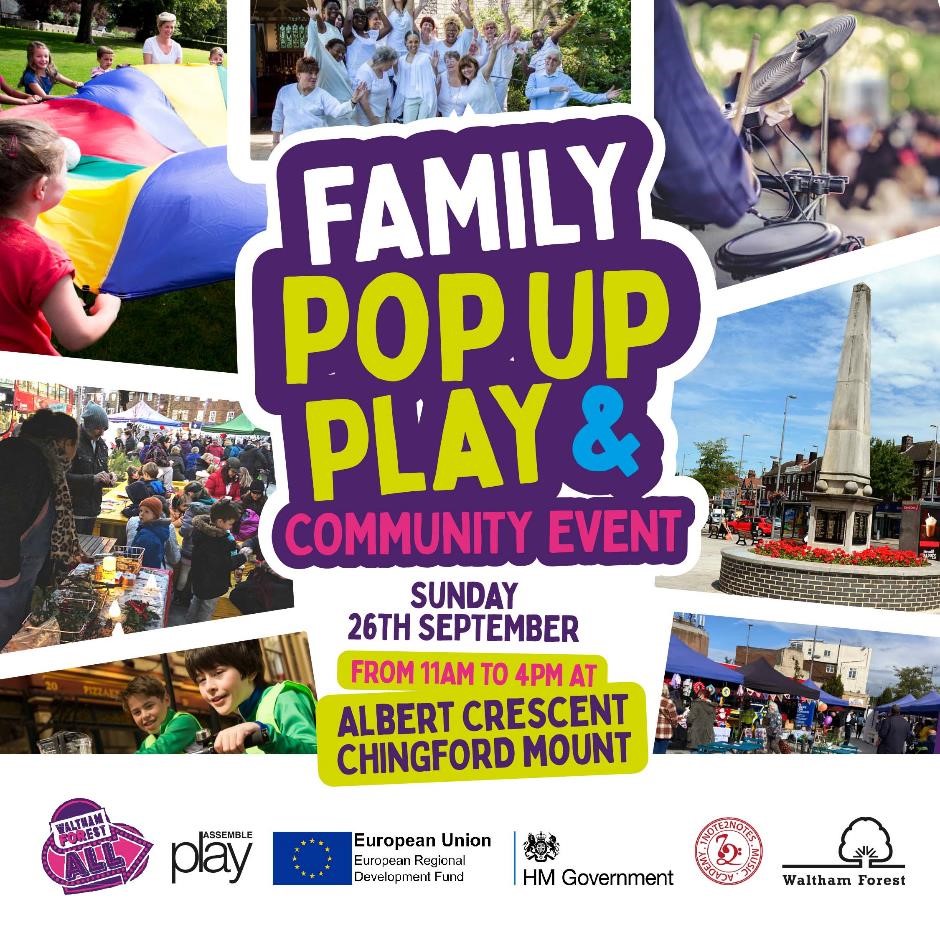 Family Pop Up Play & Community Event