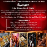 Loving the Good Life at Bojangles - a truly wonderful experience of meals, movies, and music.