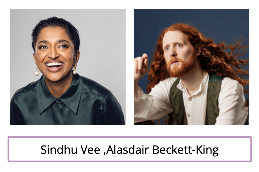 Red Imp Comedy- Sindhu Vee & Alasdair Beckett-King