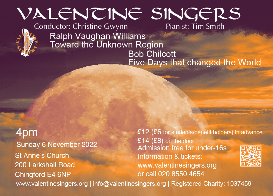 Afternoon Concert - Vaughan Williams and Chilcott