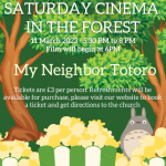Saturday Cinema in the Forest- My Neighbor Totoro