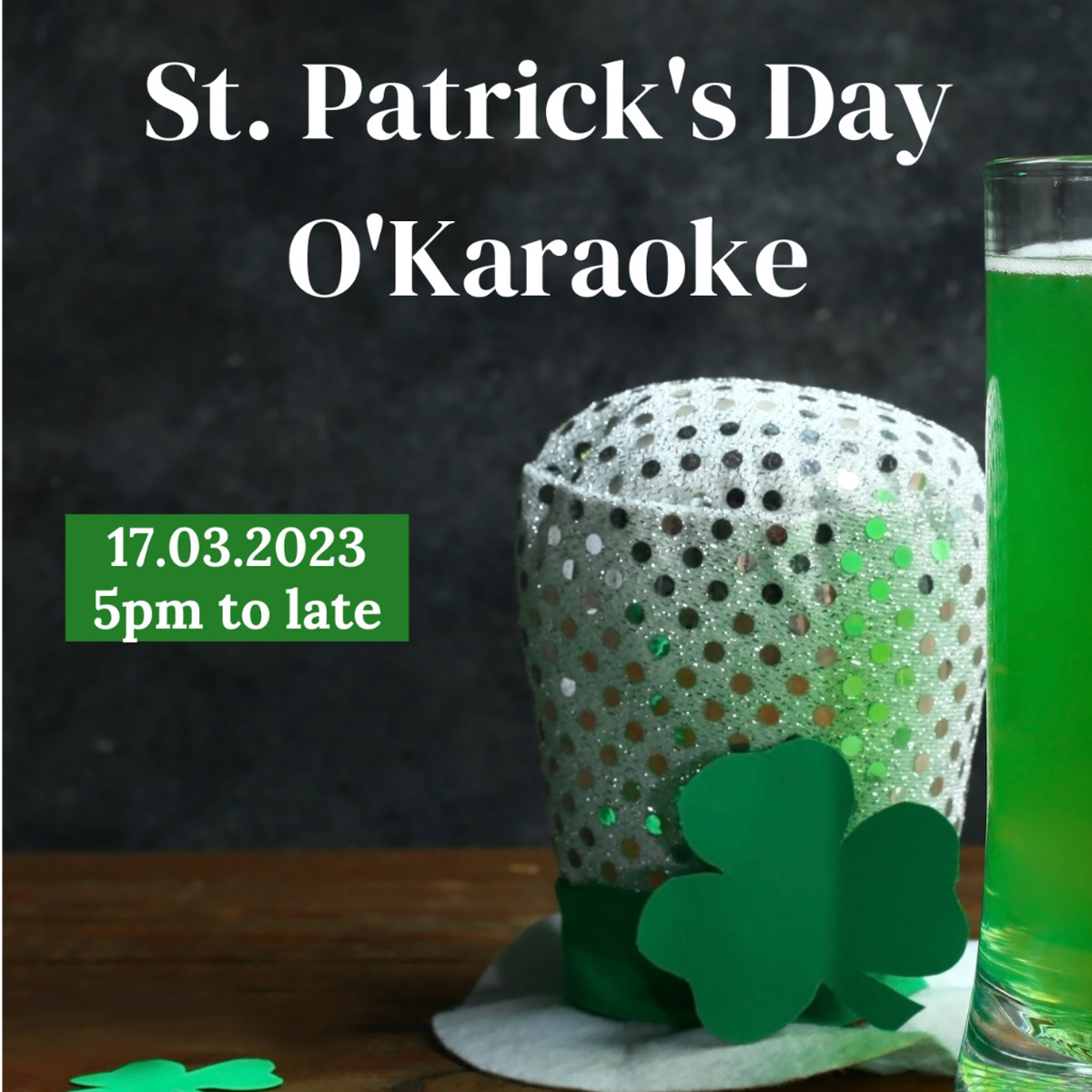 St Patricks Day Karaoke