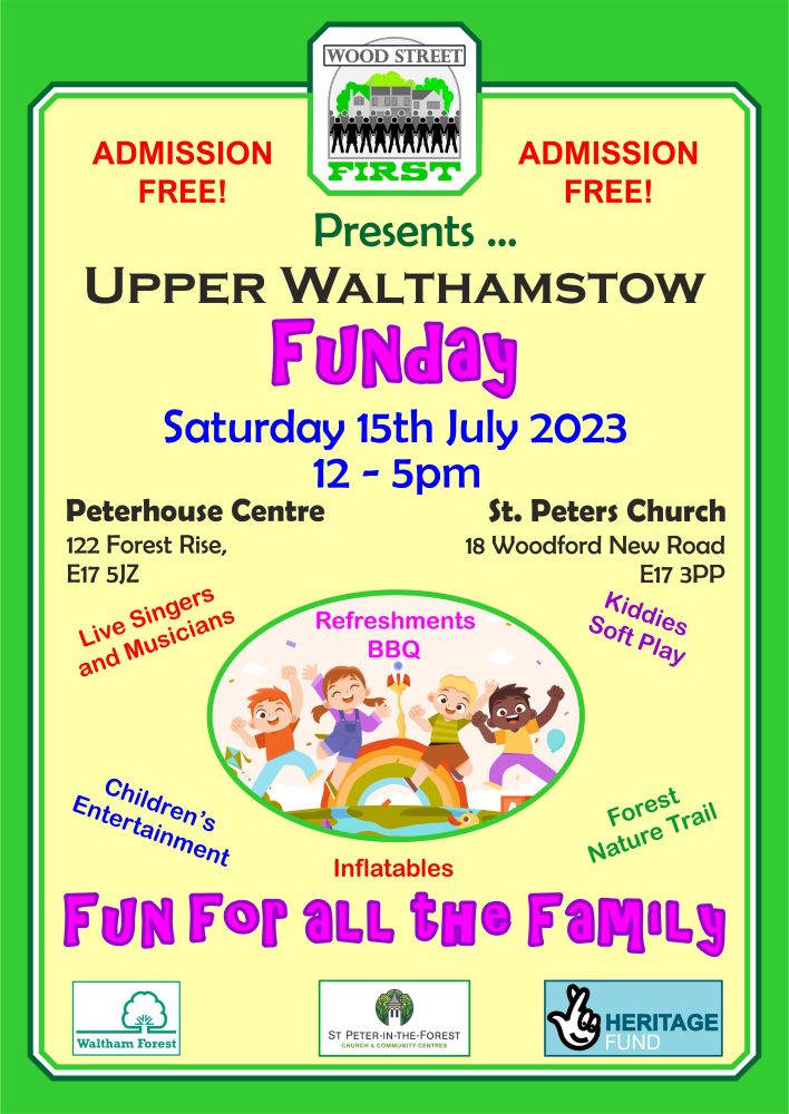 Upper Walthamstow Funday hosted by Wood Street First
