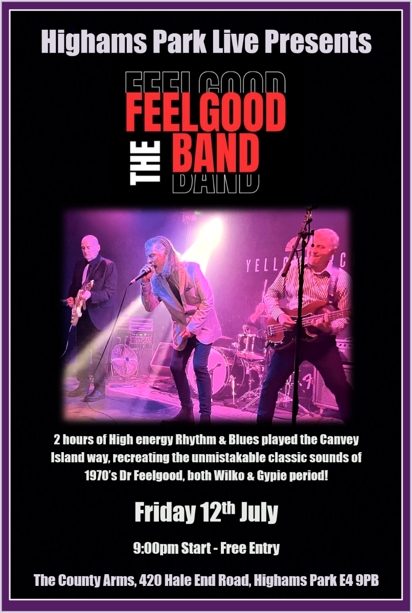 Highams Park Live Presents - The Feelgood Band